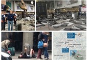 زنجیره انفجارهای انتحاری در قلب سیاسی اروپا؛ 3 انفجار، 34 کشته و 90 زخمی + عکس و فیلم
