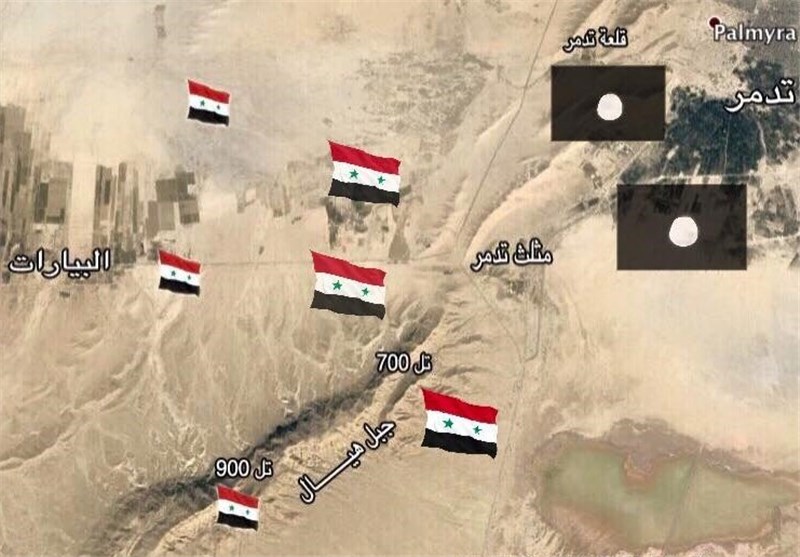 بازپس‌گیری «پالمیرا» شرایط زمینه‌ساز کنترل کامل مرزهای مشترک با عراق است