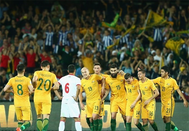 تداوم صدرنشینی استرالیا با پیروزی پرگل مقابل تاجیکستان