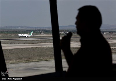 برج مراقبت فرودگاه هاشمی‌نژاد مشهد در ایام نوروز