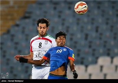 دیدار تیم‌های فوتبال ایران و هند