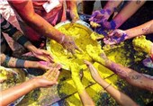 تصاویر/جشنواره بهاره «هولی» هندوها در پاکستان