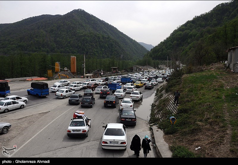 ترافیک نیمه‌سنگین و روان در محورهای مواصلاتی استان قزوین