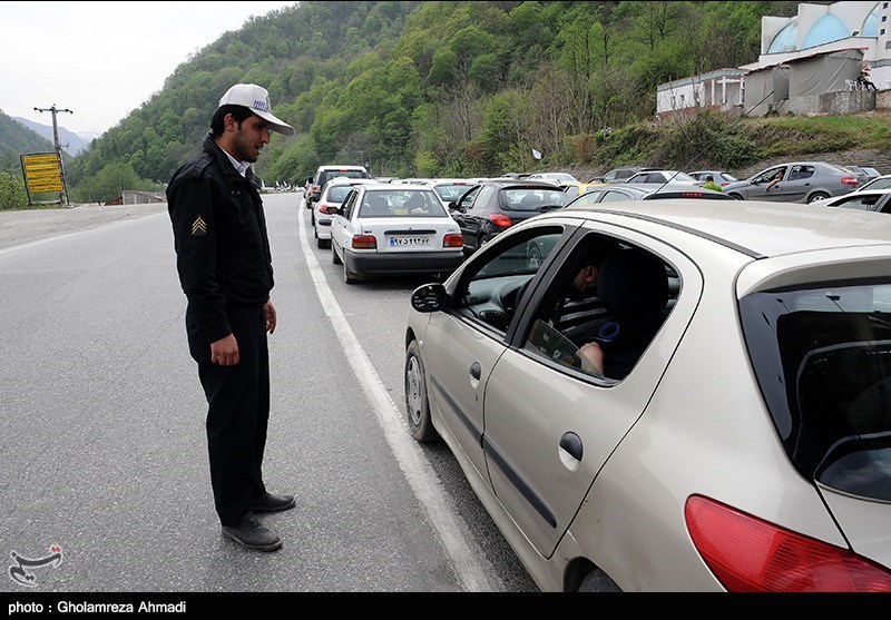اعمال محدودیت ترافیکی محورهای مازندران در روز 13 فروردین