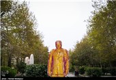 تهران بهاری در یک روز بارانی - پارک ملت