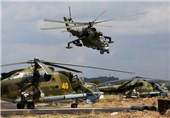 Three Russian Attack Helicopters Leave Syria for Russia