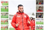 گزارش تصویری تمرین دوم و نشست خبری کاپیتان و سرمربی تیم ملی فوتبال افغانستان