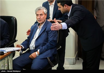 علی ربیعی وزیر تعاون، کار و رفاه اجتماعی در جلسه ستاد فرماندهی اقتصاد مقاومتی
