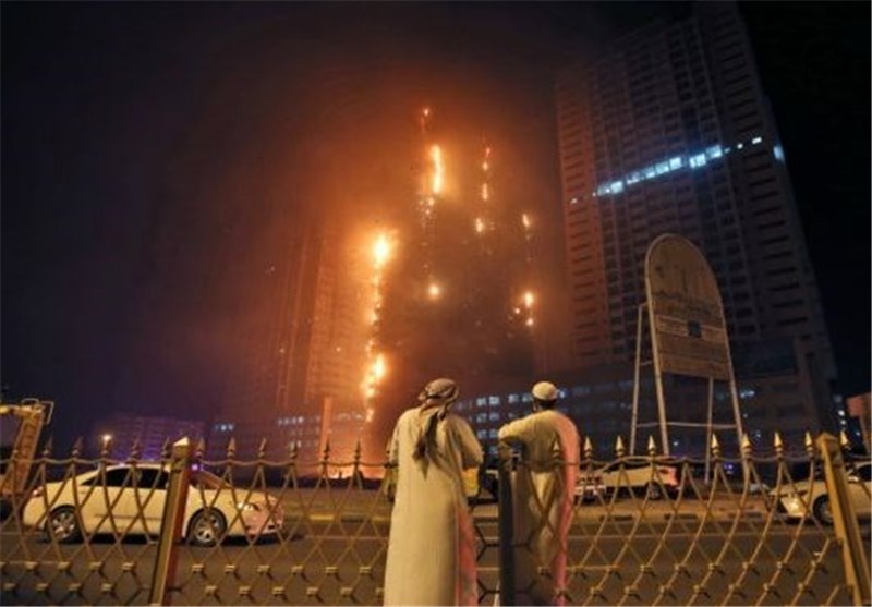 آتش‌سوزی دوباره در بازارهای امارات
