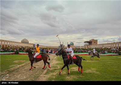 مسابقات نمادین چوگان در میدان نقش جهان اصفهان