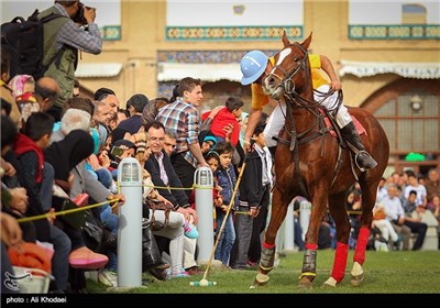 مسابقات نمادین چوگان در میدان نقش جهان اصفهان