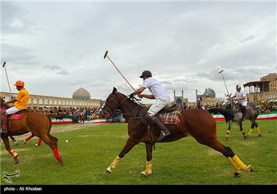 مسابقات نمادین چوگان در میدان نقش جهان اصفهان