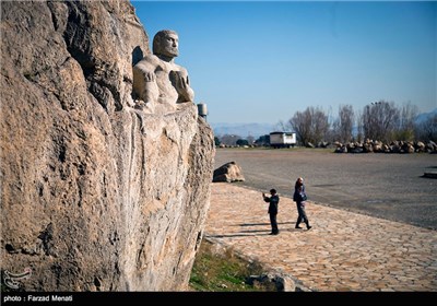 Bisotun Historical Complex in Western Iran