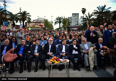 افتتاح پروژه پیاده راه فرهنگی شهر رشت