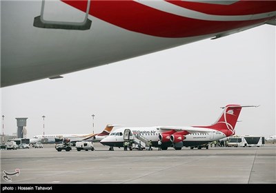 پرواز نخستین هواپیمای ایرباس 320 از جزیره کیش به تهران