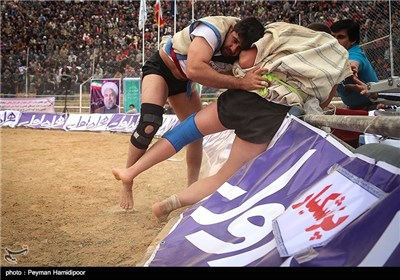 Traditional Chookheh Wrestling Tournament in Northeastern Iran