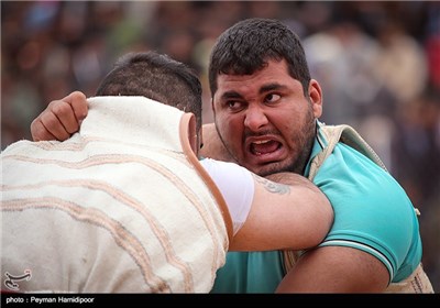 Traditional Chookheh Wrestling Tournament in Northeastern Iran