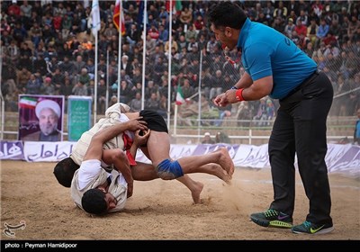 Traditional Chookheh Wrestling Tournament in Northeastern Iran