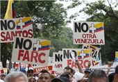 Tens of Thousands of Colombians Stage Anti-Government Protest