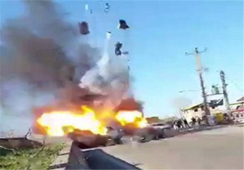 نشت گاز مخزن سوخت‌رسانی علت انفجار خودرو در تالش