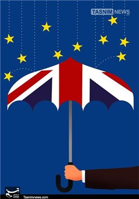 کاریکاتور/ جدایی انگلیس از اتحادیه اروپا