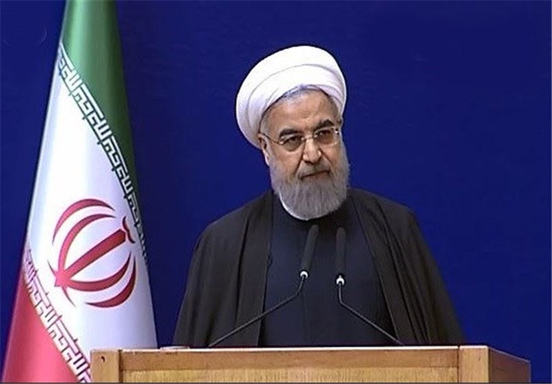 رئیس الجمهوریة : أمن المنطقة والجیران من أمن ایران والاتفاق النووی لیس فرصة أبدیة