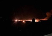 جنگنده‌های متجاوز عربستان کاخ ریاست جمهوری یمن را بمباران کردند