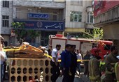 حادثه در خیابان میرزای شیرازی تهران، فرونشست چاه 25 متری
