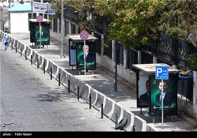 تبلیغات انتخابات پارلمانی سوریه - دمشق