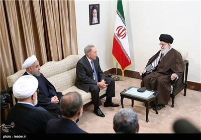 Kazakh President Meets with Ayatollah Khamenei