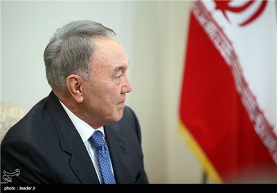 Kazakh President Meets with Ayatollah Khamenei