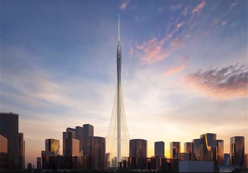 دوبی بلندترین برج جهان را می‌سازد + عکس و فیلم