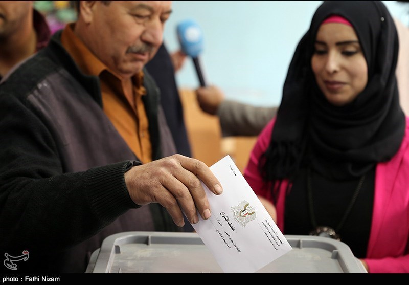 میزان مشارکت در انتخابات پارلمانی سوریه 57.56درصد