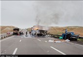 بازگشایی همه محورهای استان گلستان/8 کشته در تصادفات جاده‌ای