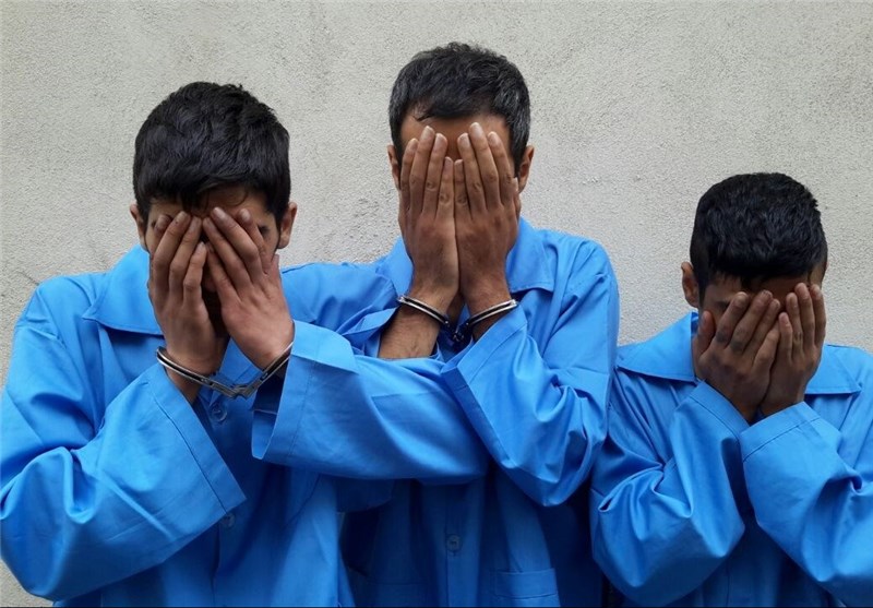 بازداشت باند سارقان جوان و زورگیر با 100 فقره سرقت