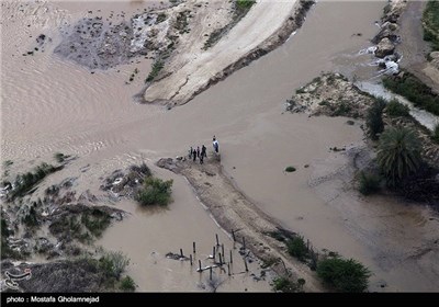 وقوع سیل در خوزستان و لرستان