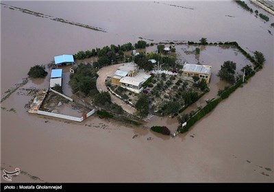 وقوع سیل در خوزستان و لرستان