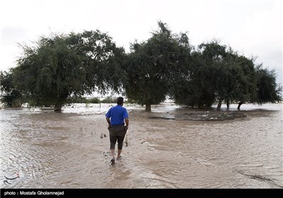 وقوع سیل در خوزستان و لرستان