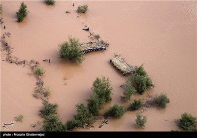 وقوع سیل در خوزستان و لرستان