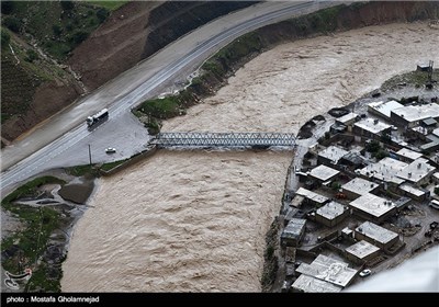 وقوع سیل در خوزستان و لرستان