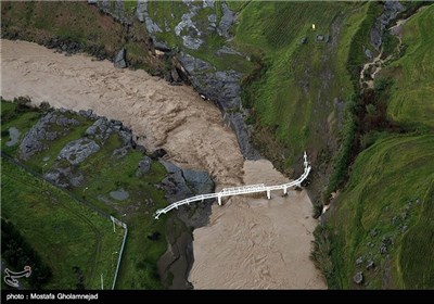 وقوع سیل در خوزستان و لرستان