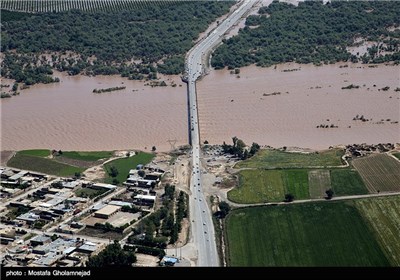 وقوع سیل در خوزستان و لرستان