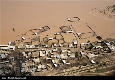 وقوع سیل در خوزستان و لرستان