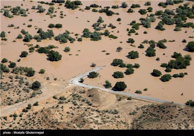 وقوع سیل در خوزستان و لرستان