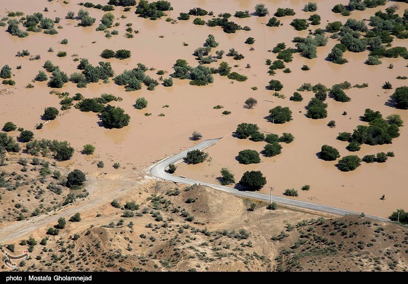 وقوع سیل در خوزستان و لرستان عکس خبری تسنیم Tasnim