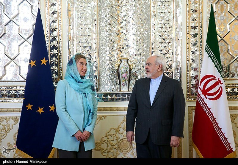 Iran’s Zarif, EU’s Mogherini Meet in Tehran