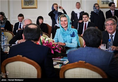 Iran’s Zarif, EU’s Mogherini Meet in Tehran