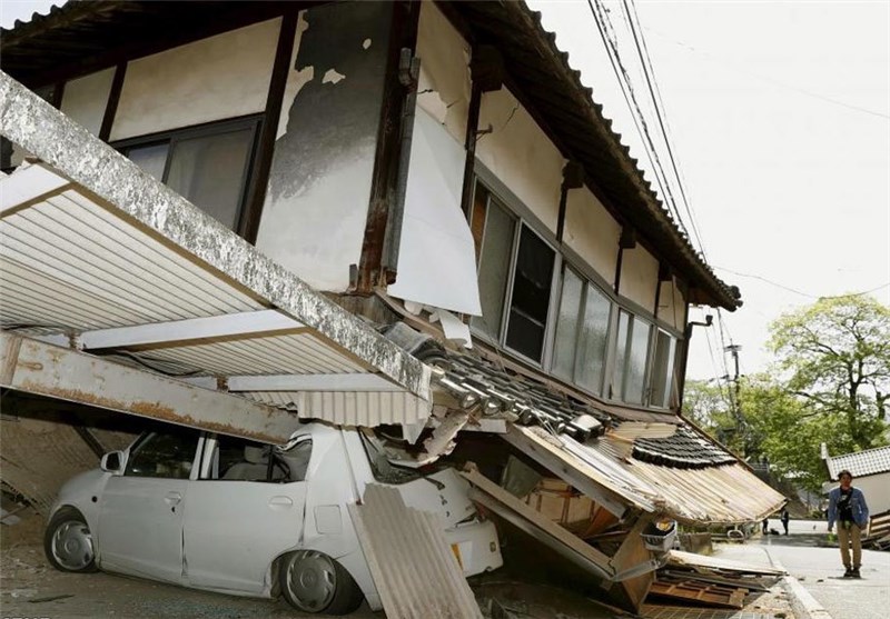 تصاویر/وقوع زلزله در ژاپن‎