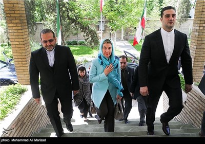 Iran’s SNSC Secretary Shamkhani Meets EU’s Mogherini in Tehran