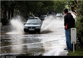 احتمال آبگرفتگی معابر عمومی در قزوین/دمای هوای استان قزوین کاهش می‌یابد